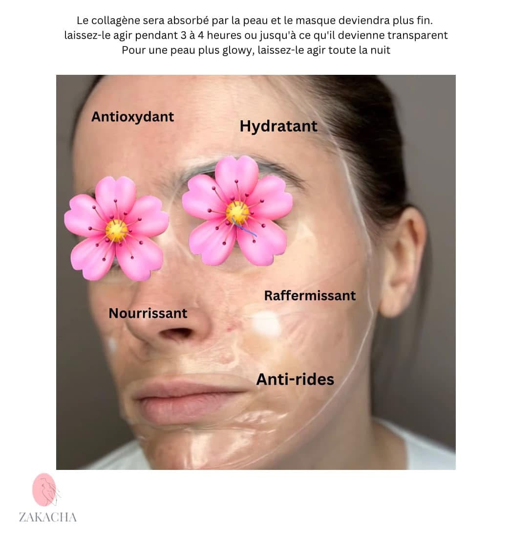 Masque visage bio COLLAGENE