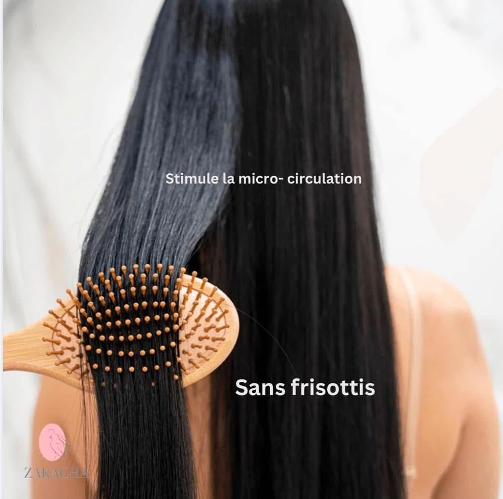 Brosse à cheveux anti frisottis