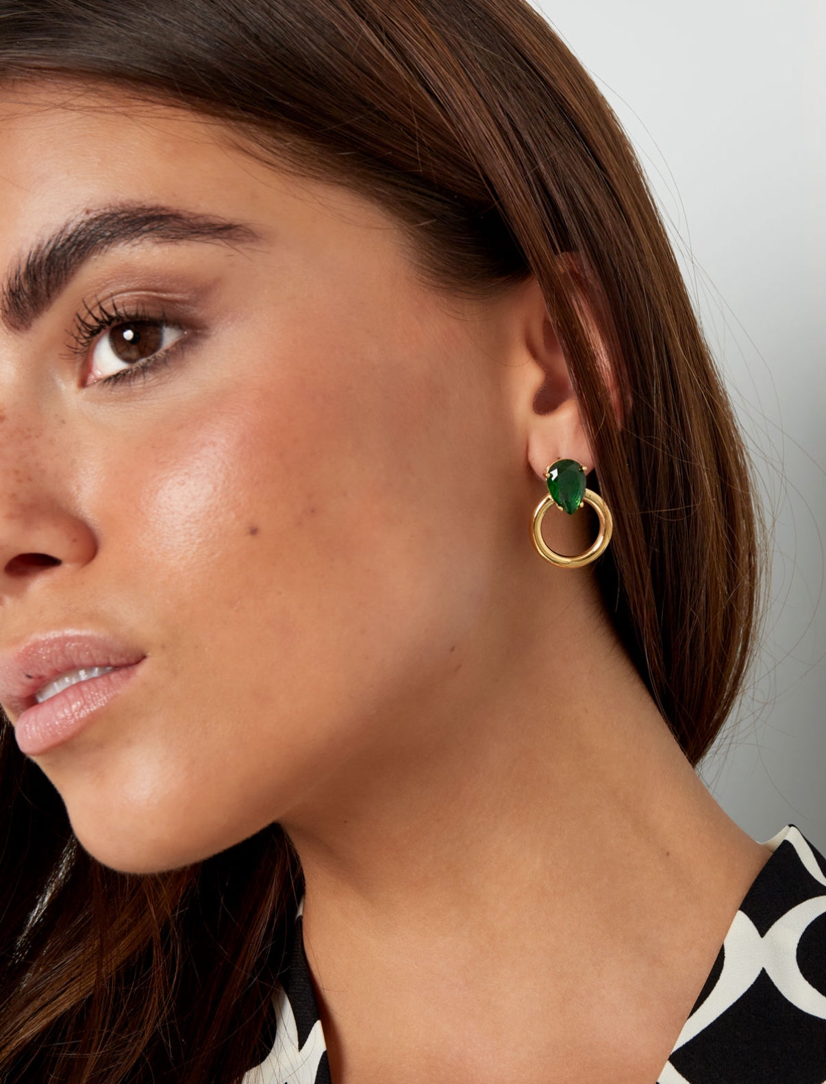 Boucle d'oreilles RUBIS