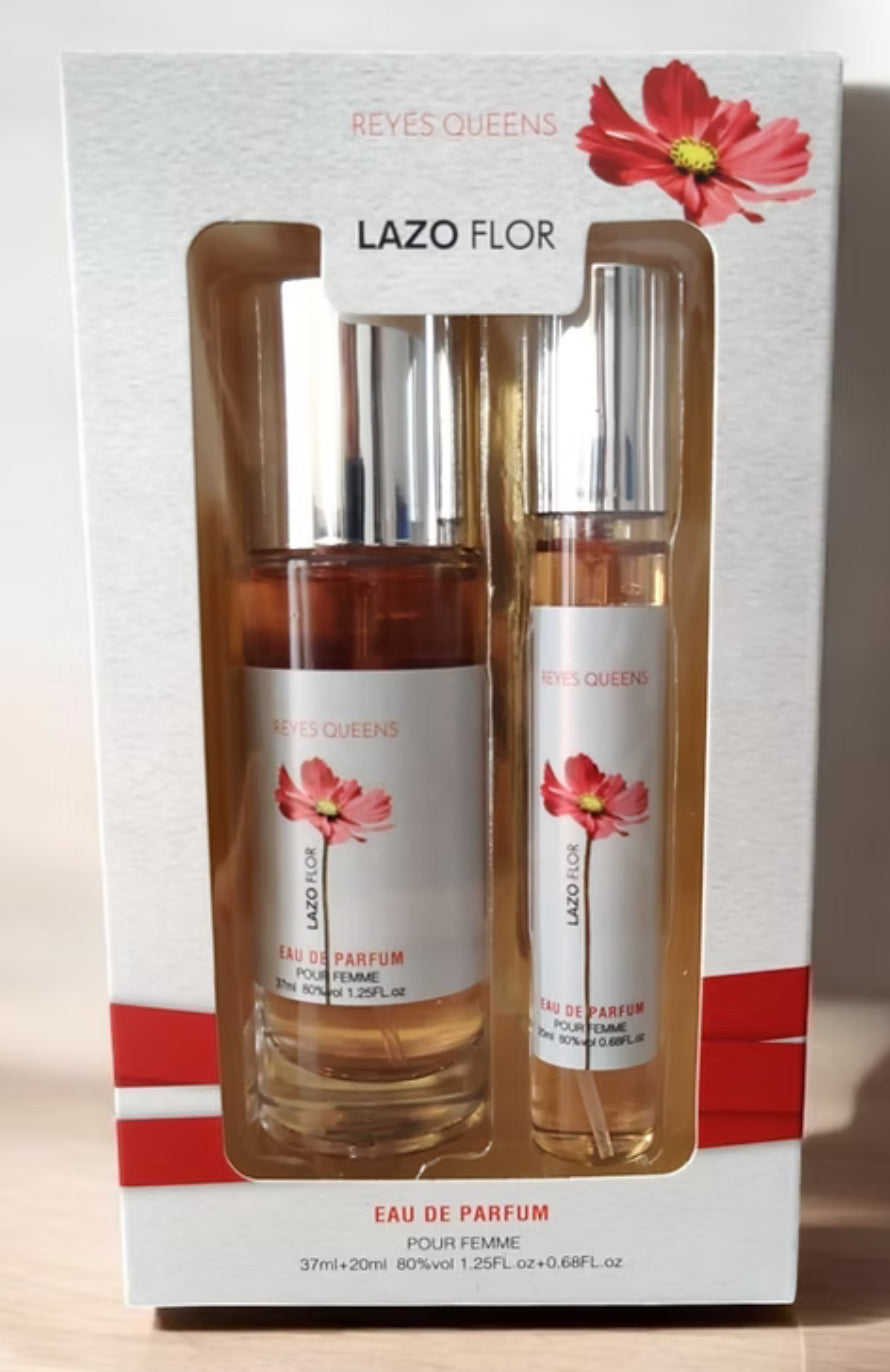 Coffret eau de parfum LAZOR FLOR 37+20ml (inspiration kenzo flower)