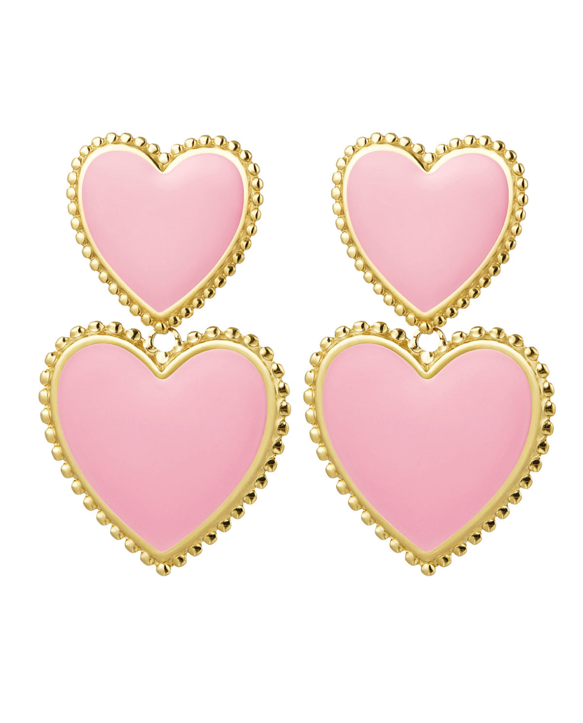 Boucles d'oreilles COEUR (disponible en plusieurs couleurs)