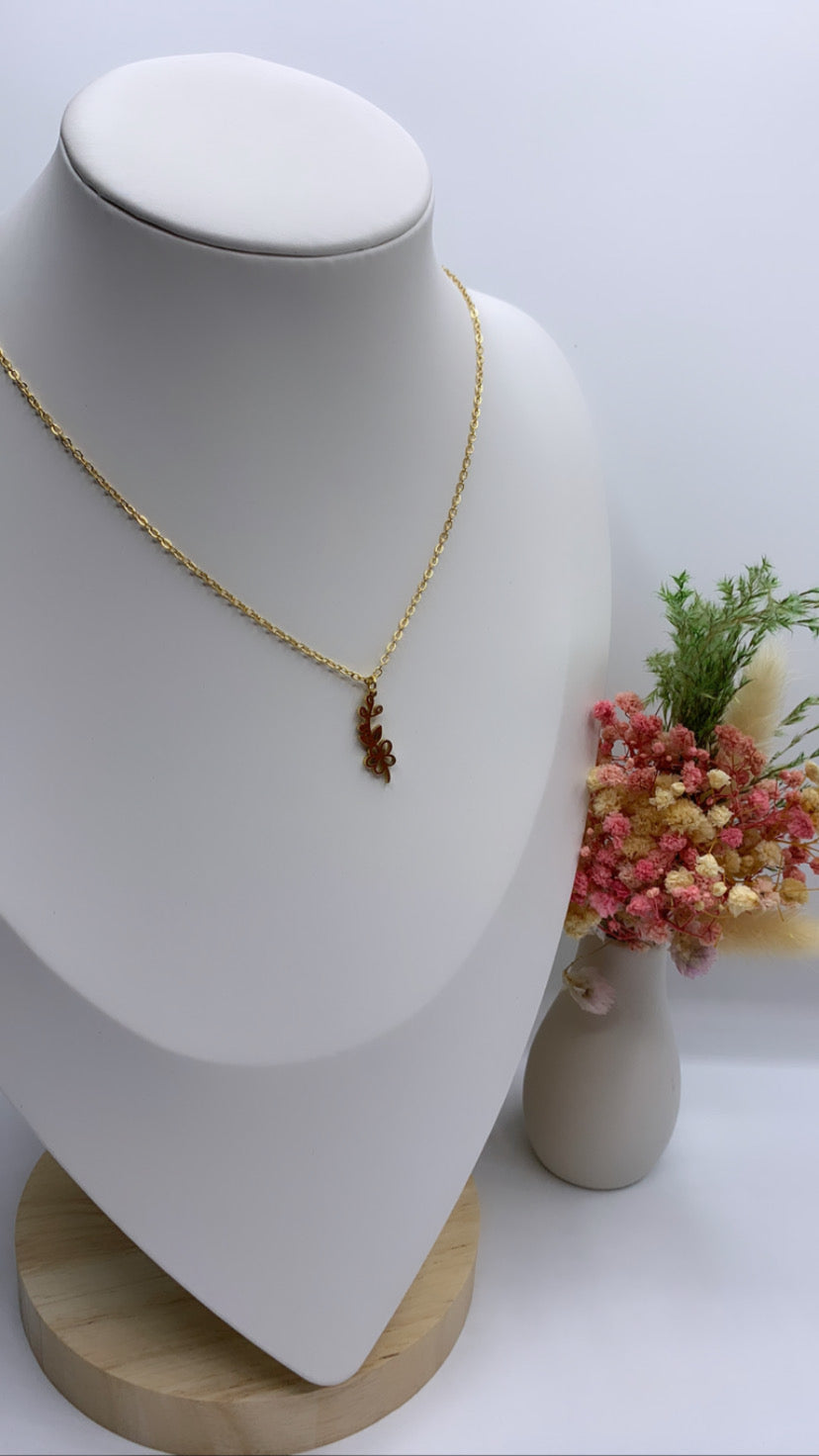 Collier Fleur de naissance