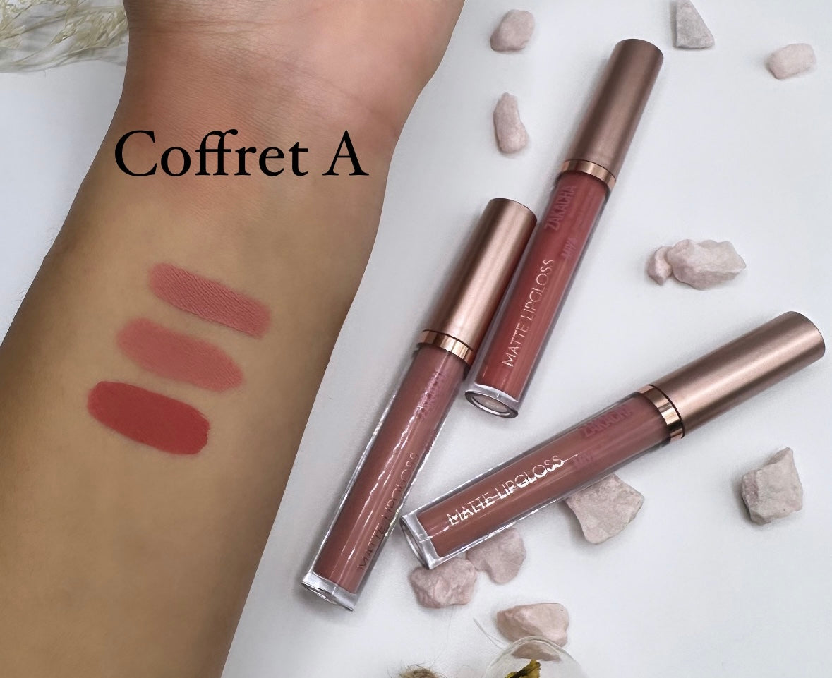 Coffret MIYA 3 rals mattes sans transfert