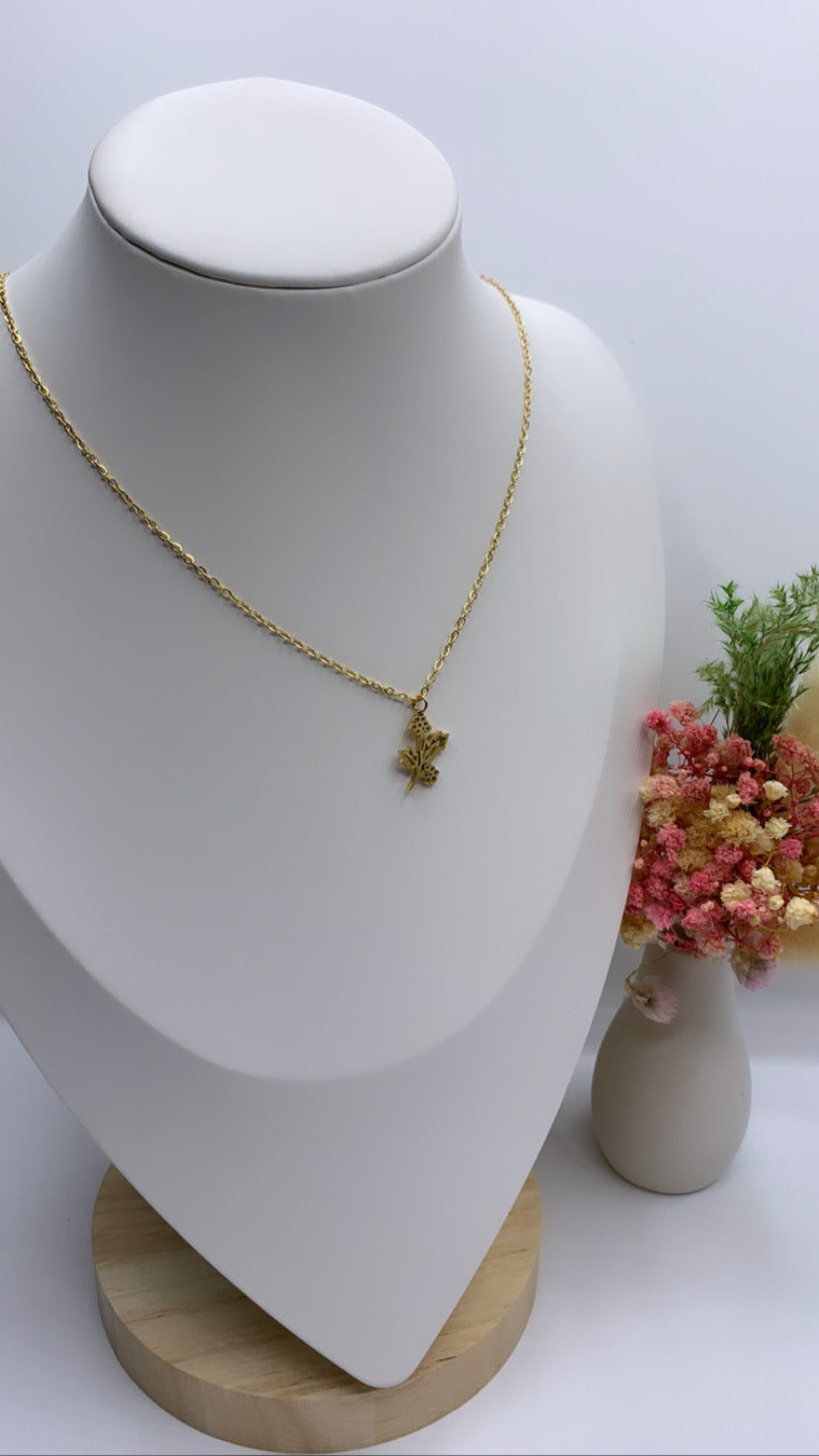 Collier Fleur de naissance