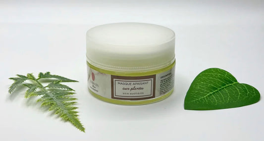 Masque apaisant aux plantes