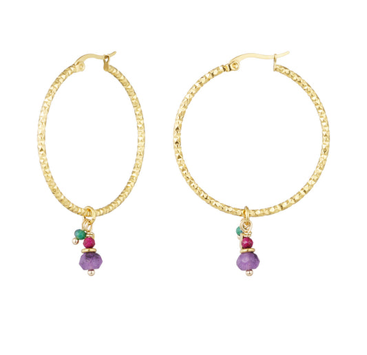 Boucles d'oreilles CREOLE