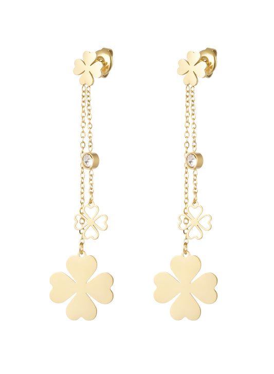 Boucles d'oreilles TREFLE