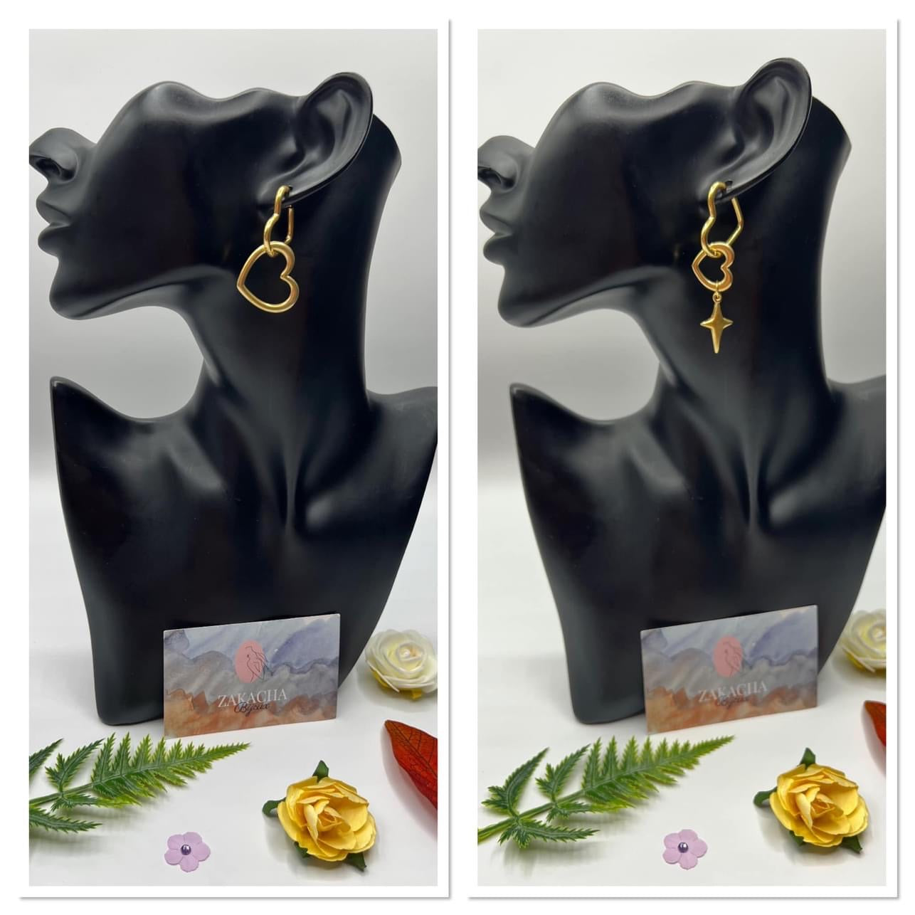 Boucles d'oreilles LOVE