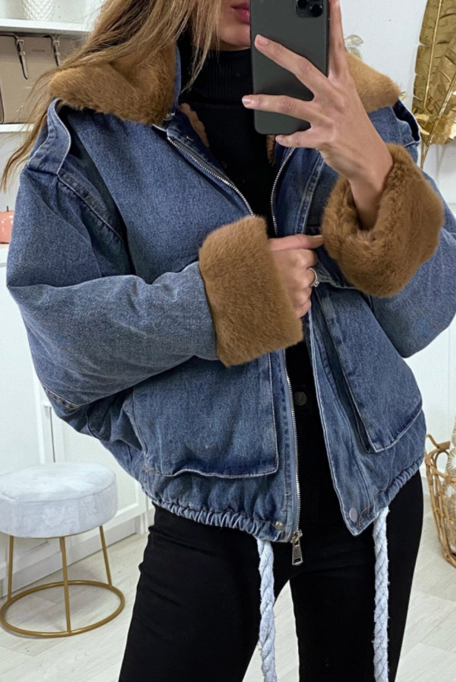 Veste MELANIE jean bleu