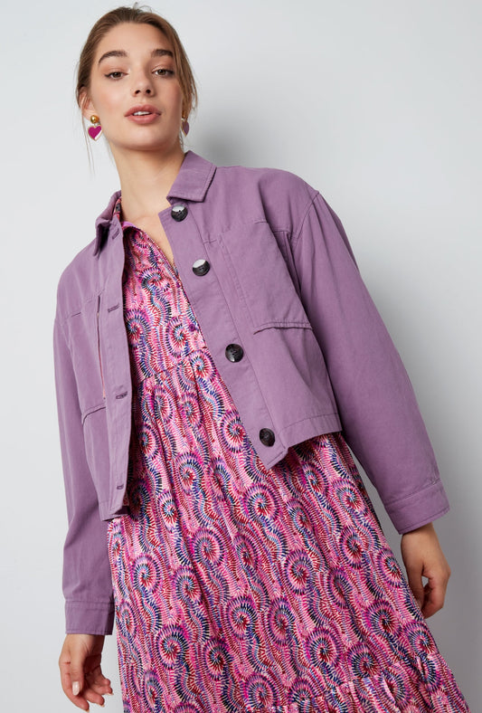 Veste DOUNIA violette