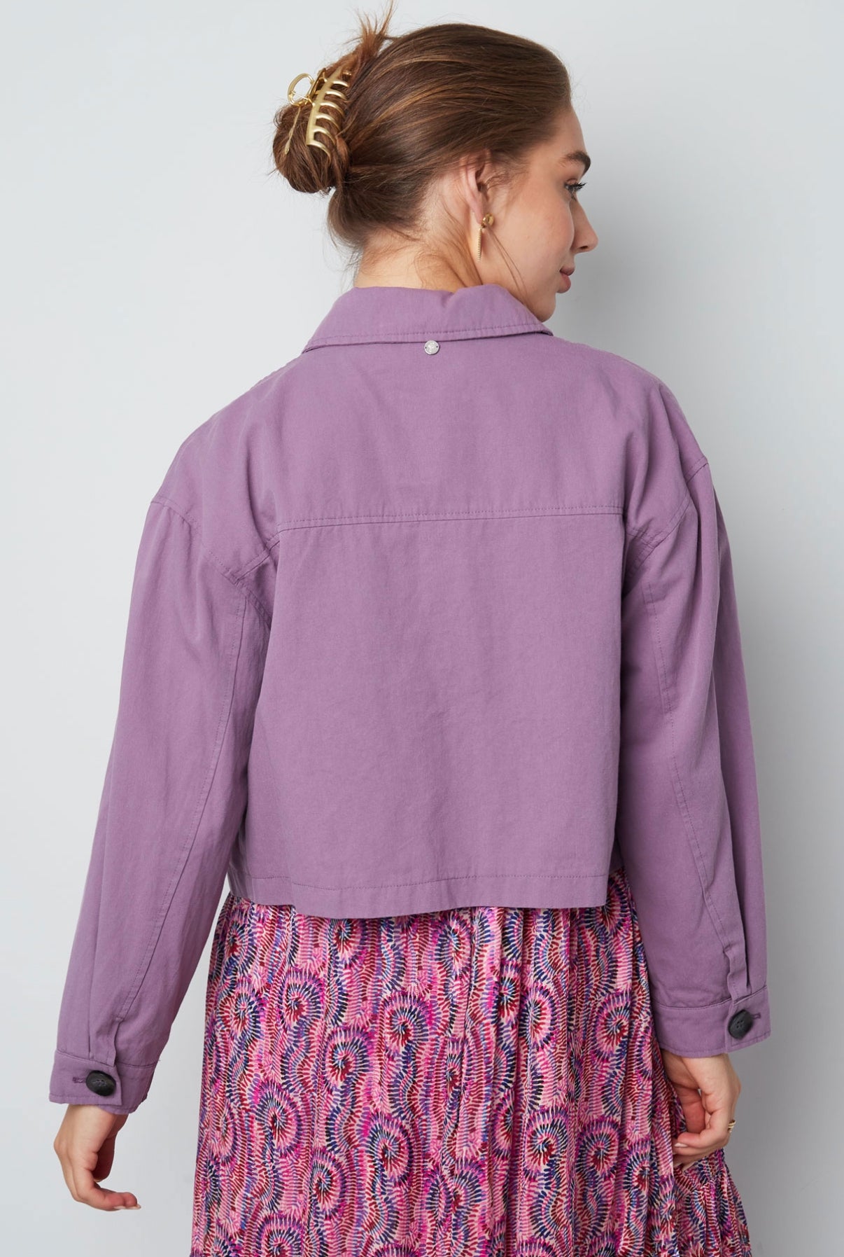 Veste DOUNIA violette