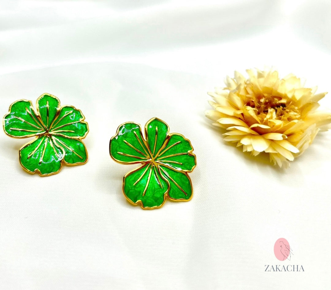 Boucles d'oreilles GREEN